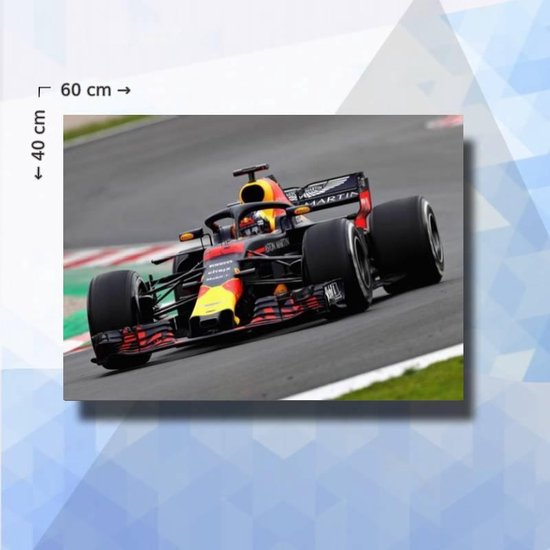 Diamond Painting Pakket Formule 1 Racing - vierkante steentjes - 60 x 40 cm
