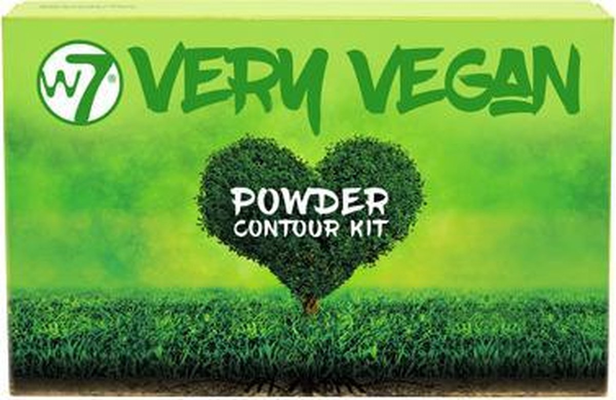 W7 Very Vegan Powder Contour kit - Medium/Tan