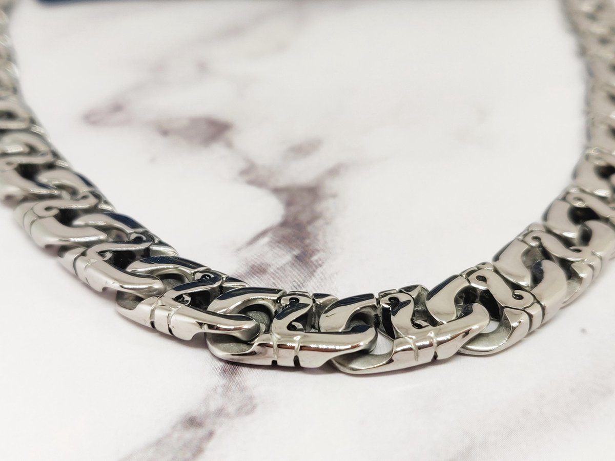 Mei's Muse Mariner Chain - Ketting - 316L RVS - Zilver - 50 cm