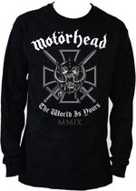 Motorhead Longsleeve shirt -XXL- Iron Cross Zwart