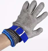 Oesterhandschoen - Snijbestendige handschoenen - Gratis binnen handschoen! - Anti snij handschoenen - Maat L (normaal)