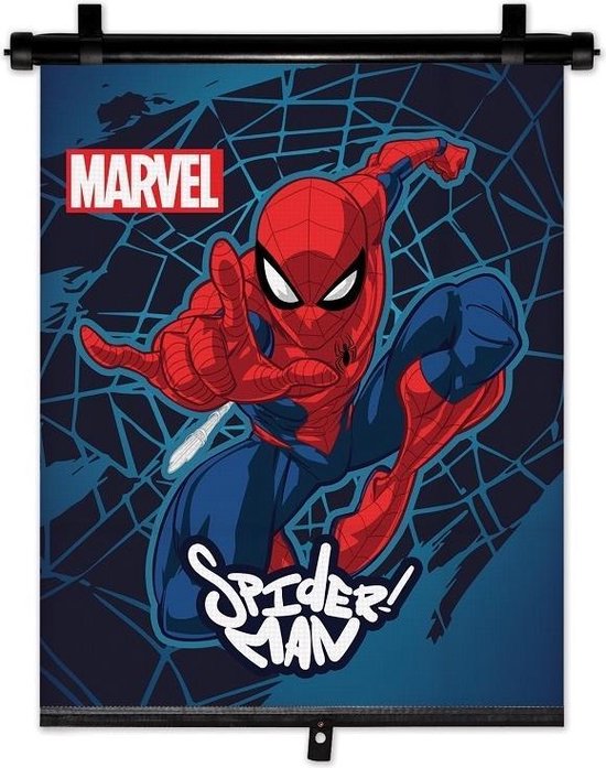 Marvel Spider-man Rolgordijn 36 X 45 Cm Blauw/rood