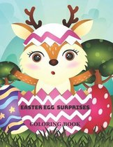Easter Egg Surprises Coloring Book: 40 Cool Designs for Kids