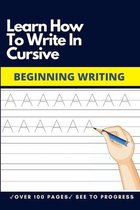 Learn How To Write In Cursive