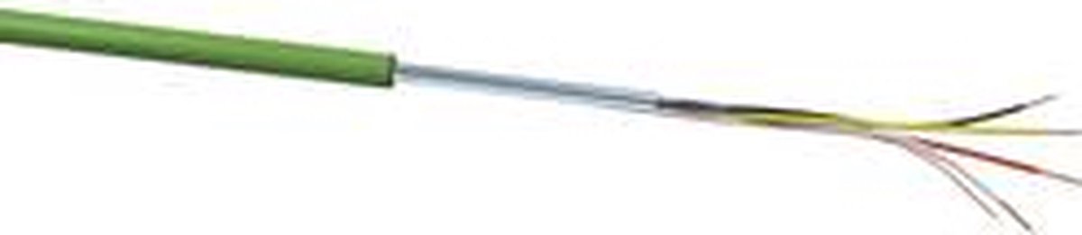 VOKA Kabelwerk 10289750 Buskabel J-Y(ST)Y 2 x 2 x 0.8 mm² Groen 100 m