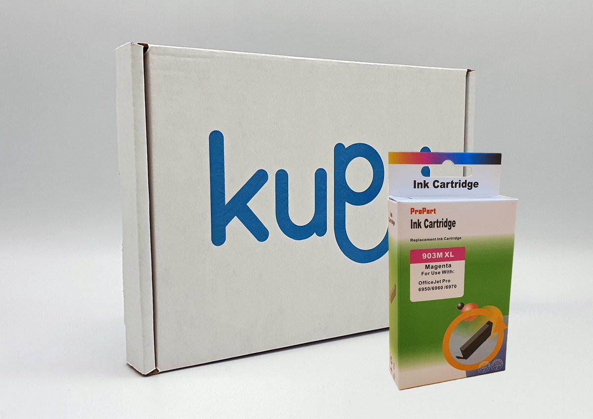 KUPRI - Alternatief HP 903 - Magenta - 12ml
