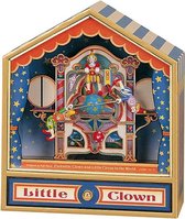 Muziekdoos met lade 'little clown'