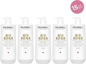 15x Goldwell Dualsenses Rich Repair Restoring Shampoo 1000ml