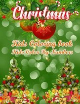 Christmas Kids Coloring Book Kids Color By Numbers