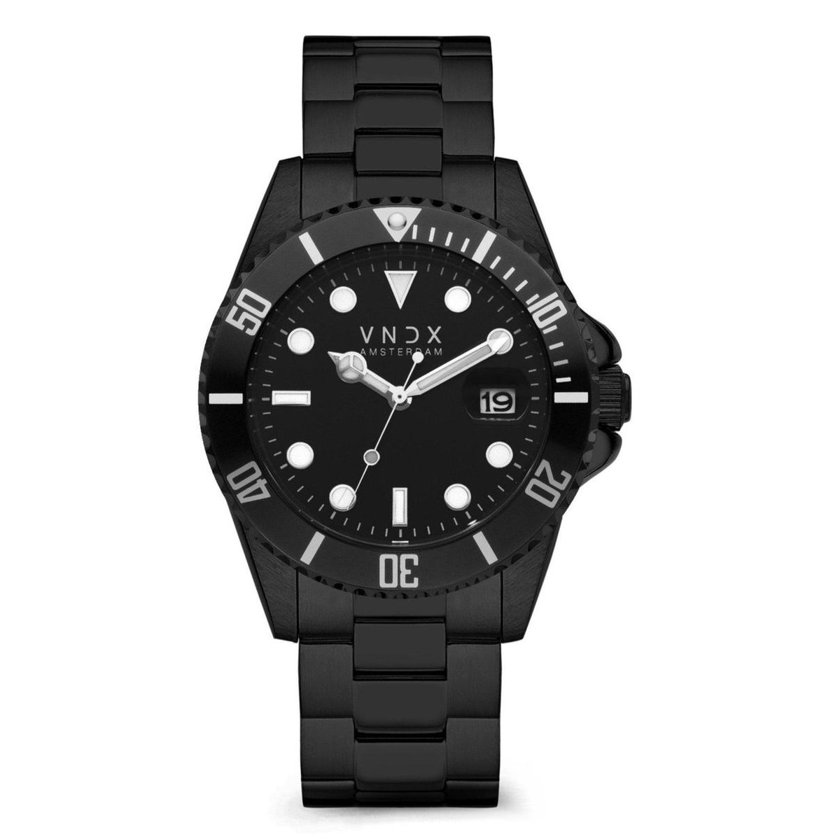 VNDX Amsterdam - Horloge voor mannen - Ams. Lxry. Black Edition