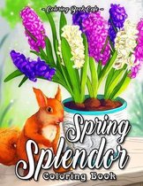 Spring Splendor Coloring Book - Coloring Book Cafe - Kleurboek voor volwassenen