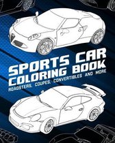 Sports Car Coloring Book