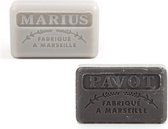 Soap bar set - zeep savon de marseille Marius + opium pavot 2x125 gr. -  mannen zeep - Vaderdag