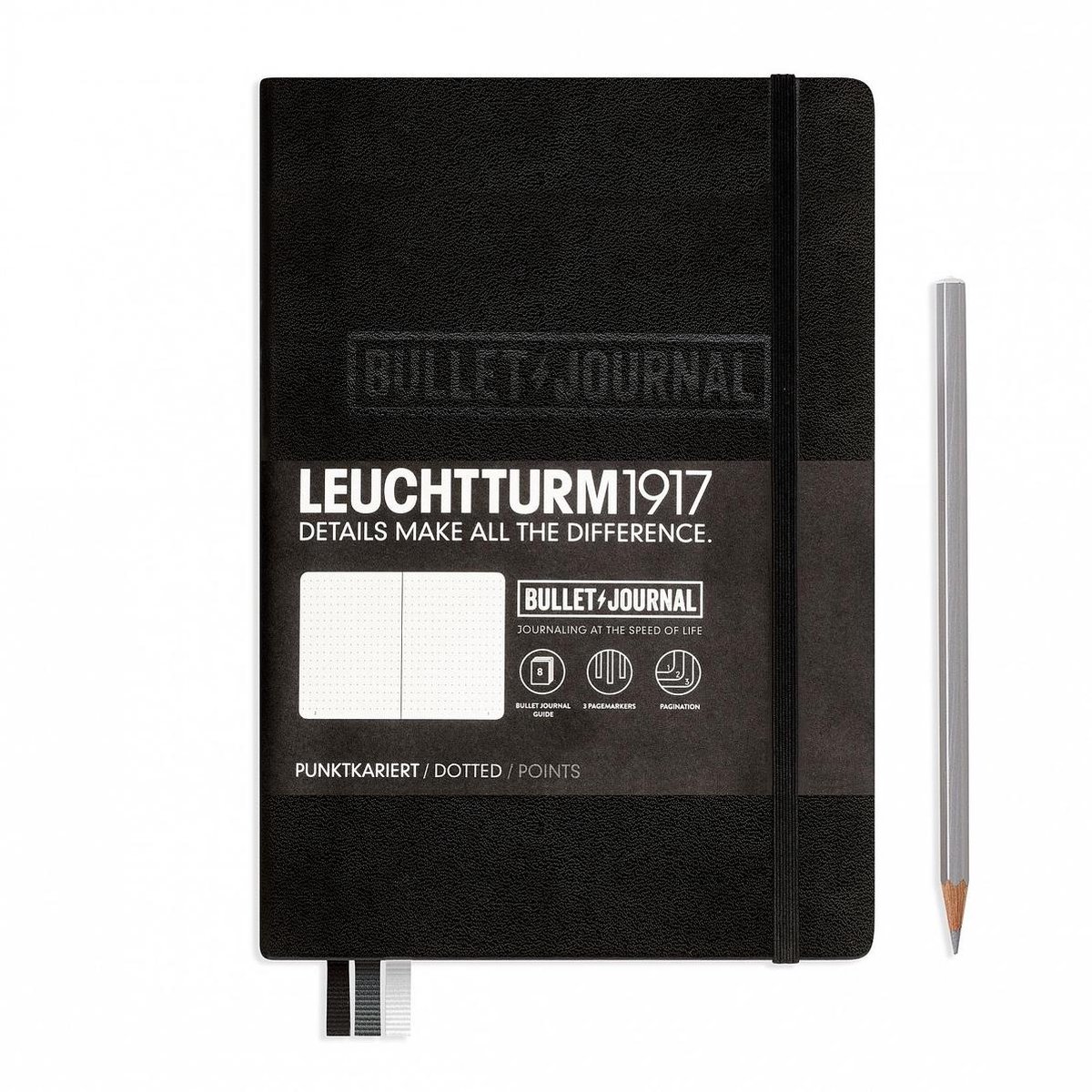 Leuchtturm1917 A5 Bullet Journal Black Editie 2