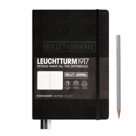 Leuchtturm1917 - A5 - Bullet Journal - Black - Editie 2 - Overig