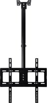 Eleganca TV plafondbeugel - 26''-55'' - tot 55kg - draaibaar en kantelbaar - universeel - zwart