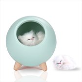 Little cat nachtlampje kinderen - Blauw - Sfeerlamp - Nachtlampje baby - Kinderlamp slaapkamer