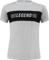 T-Shirt blanc Legends Ne sont pas nés, vous devenez un S