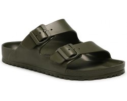 Birkenstock Arizona EVA Khaki Reg Heren Slippers - Khaki - Maat 44