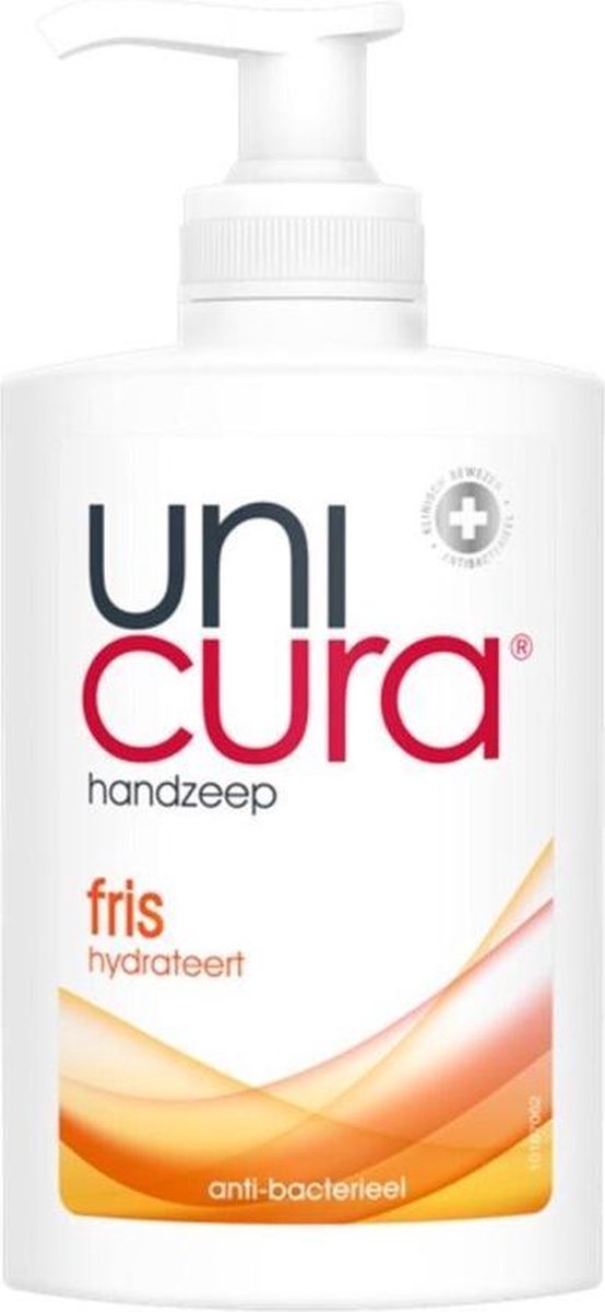 Goedkoopste Unicura Handzeep - Fris - Fresh - hydrateert - Anti Bacterieel - Voordeelverpakking - 6 x 250 ml