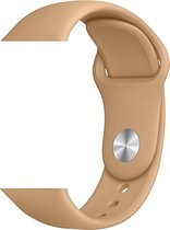 Walnoot sport bandje geschikt voor Apple Smartwatch 38/40 mm M/L – YOUNIQ – iWatch Series 1/2/3/4/5/6/SE - Horloge Band Strap geschikt voor Apple watch