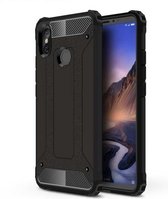 Xiaomi Mi Max 3 Hoesje - Mobigear - Outdoor Serie - Hard Kunststof Backcover - Zwart - Hoesje Geschikt Voor Xiaomi Mi Max 3