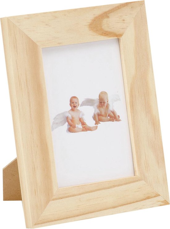 Cadres photo en bois / cadre photo 13 x 17 cm DIY hobby / matériel  artisanal - cadre... | bol.com