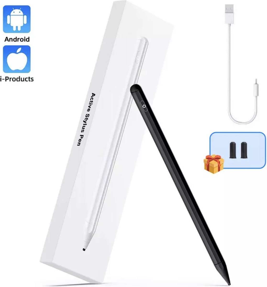DrPhone Ultima3 Active Stylus Pen - Magnétique - Pointe de 1,9 mm