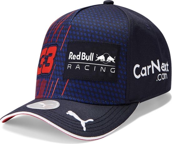 Red Bull Racing Max Verstappen 2021 Baseball Cap | Pet met gebogen klep - Red Bull Racing