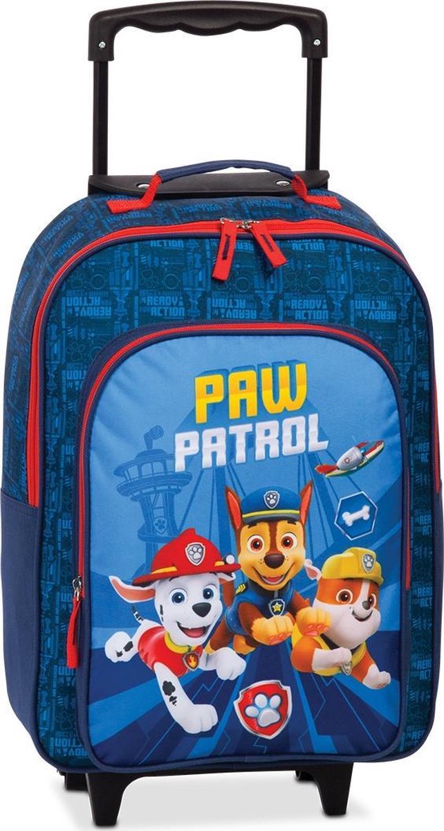 PAW Patrol Trolley Squad 42 x 32 x 16/21 cm - Blauw