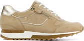 Hassia Vrouwen Suède Sneakers / Damesschoenen 301819 - Beige - Maat 41