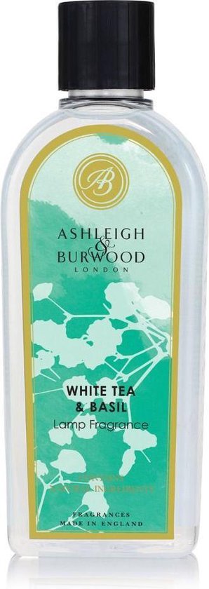 Ashleigh & Burwood LIFE IN BLOOM: LAMP FRAGRANCE - WHITE TEA & BASIL - 500ML