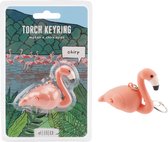 CGB EUREKA TORCH KEYRING LIGHT - FLAMINGO