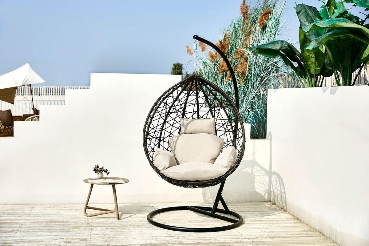 Feel Furniture - Wicker hangstoel - Peer | bol.com