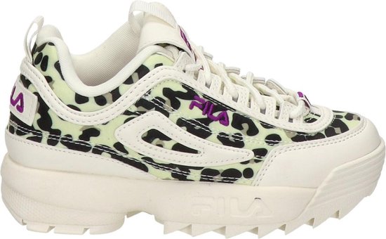 Fila Disruptor meisjes dad sneaker - Leopard - Maat 32 | bol.com