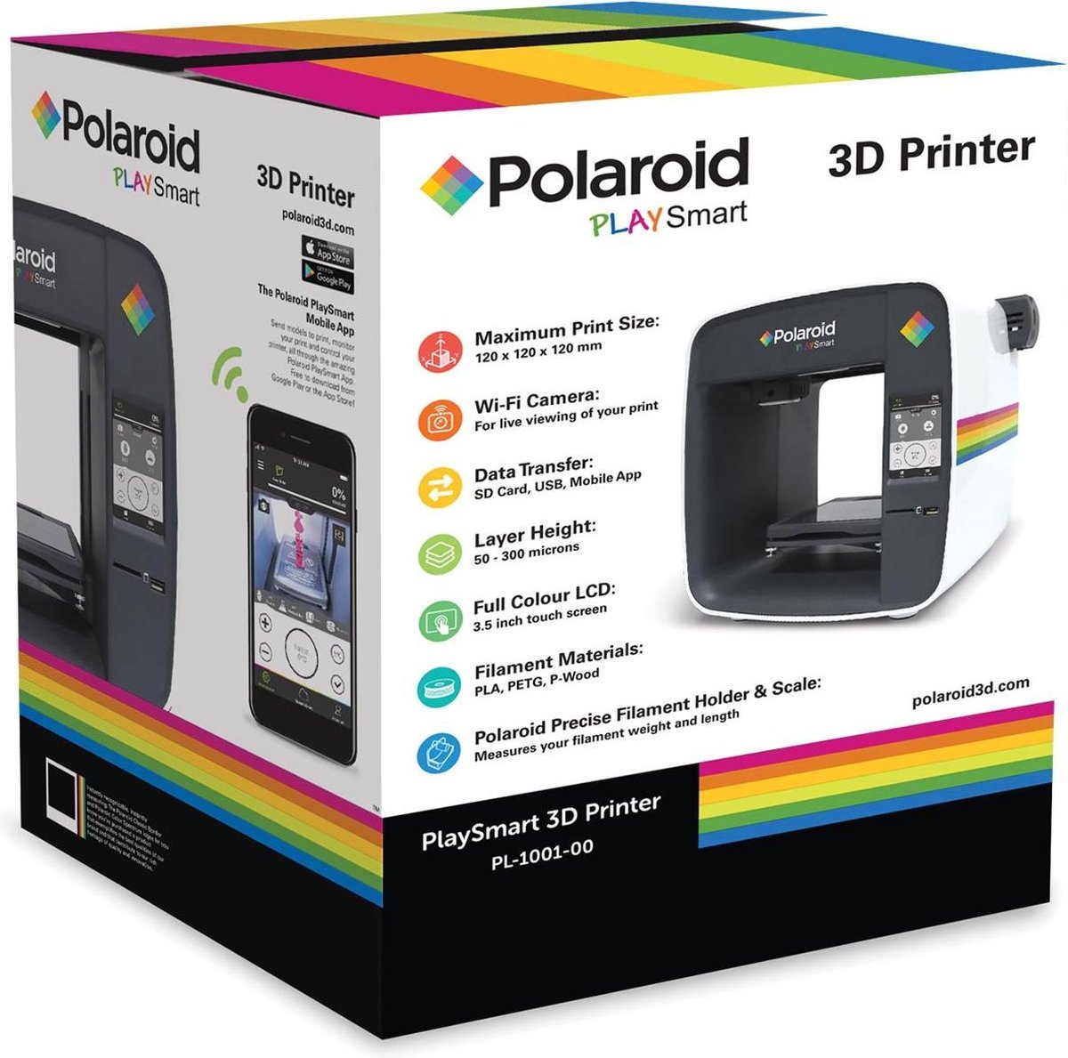Polaroid 3D Playsmart 3D Printer Bol Polaroid 3D Playsmart 3D Printer Bol