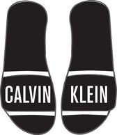 Calvin Klein slipper zwart wit - BEH