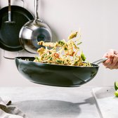 Wok en céramique à Dagelijkse Kost - 28 cm / 3,69 L - Induction