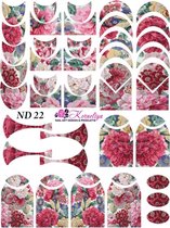 Waterdecal - Nailart Decal - Korneliya Dress On ND 22