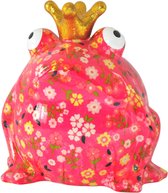 Pomme pidou Kikker Freddy | Spaarpot | Large | Flowers In Bloom Candypink