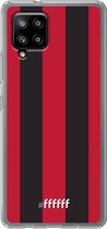 6F hoesje - geschikt voor Samsung Galaxy A42 -  Transparant TPU Case - AC Milan #ffffff