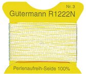 Rijgzijde Gutermann Wit - 2 meter