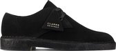 Clarks - Heren schoenen - Desert Khan - G - Zwart - maat 7,5