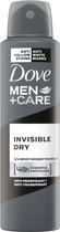 Dove Deodorant Deospray Men + Care Invisible Dry 150 mL