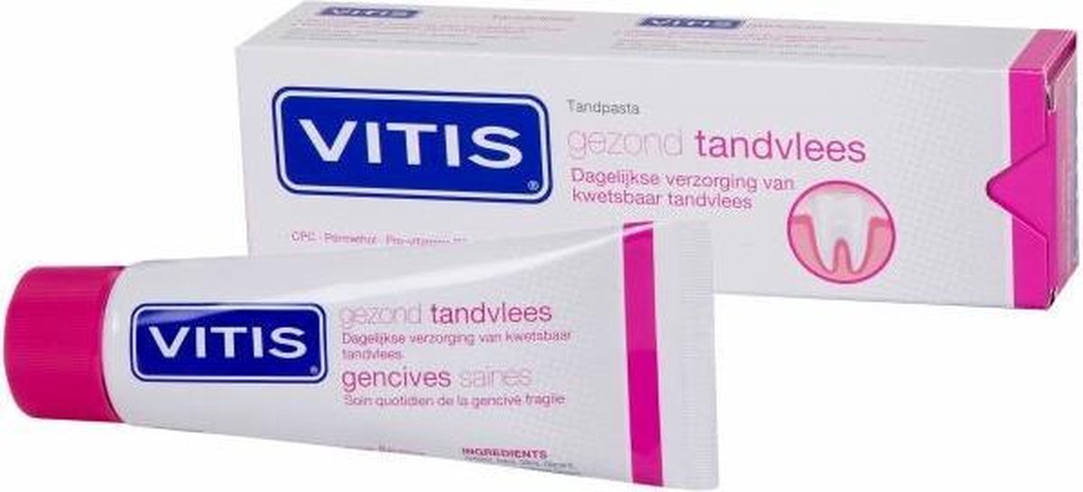 Afleiden inflatie jas Vitis tandpasta gezond tandvl 75 ml | bol.com