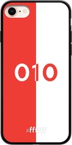 6F hoesje - geschikt voor iPhone 7 -  TPU Case - Feyenoord - 010 #ffffff