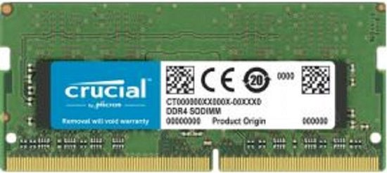 Crucial 16GB DDR4 SODIMM - 2666MHz - CT16G4SFRA266 | bol