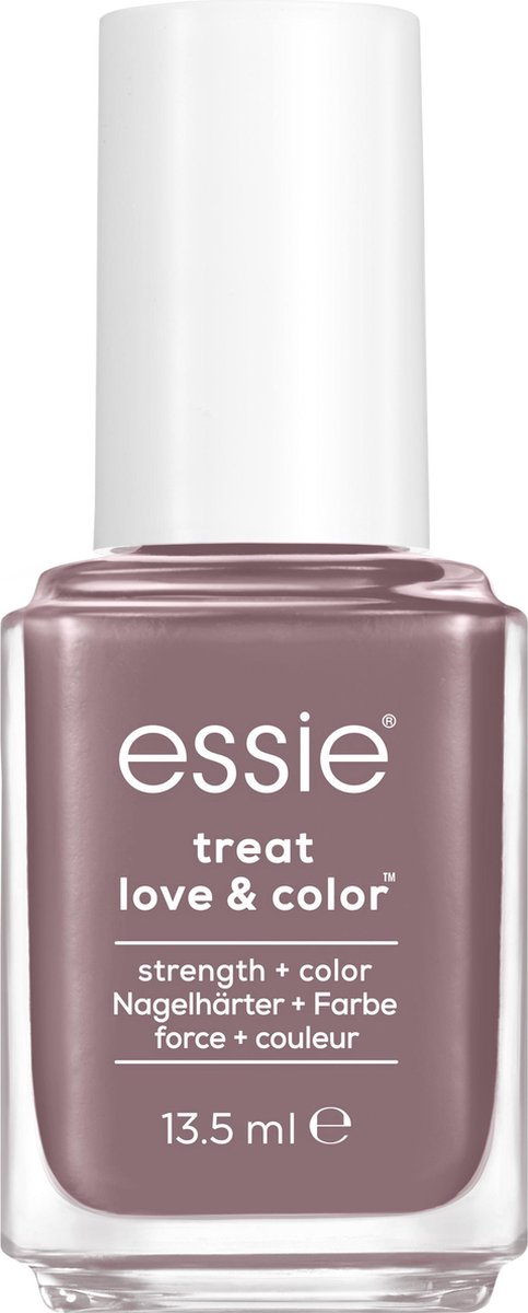 Essie – treat love & color™ – 90 on the mauve – grijs – nagelverharder met calcium & camellia-extract – 13,5 ml