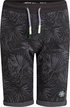 WE Fashion Jongens joggingshort met bladerendessin