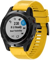 Shop4 - Garmin Forerunner 745 Bandje - Siliconen Geel